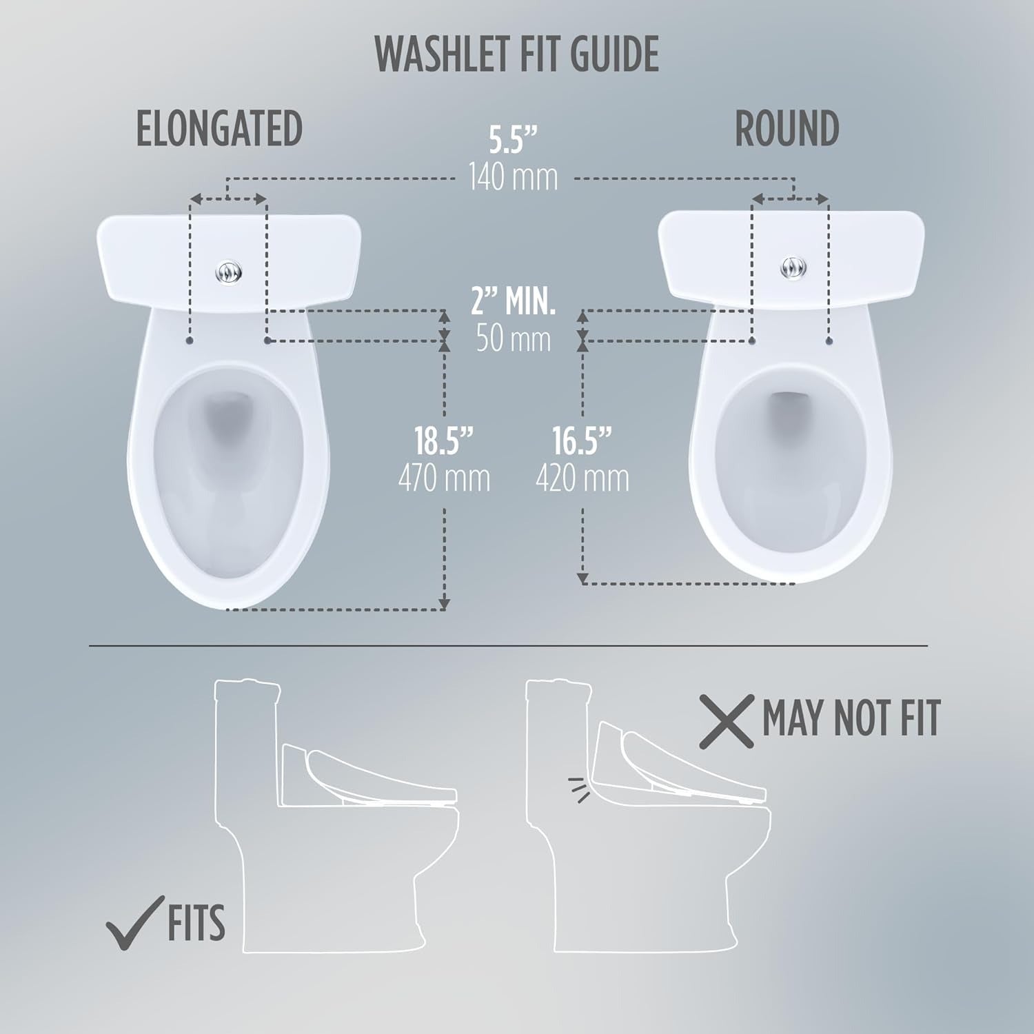 TOTO S7 WASHLET – ELONGATED WITH EWATER+