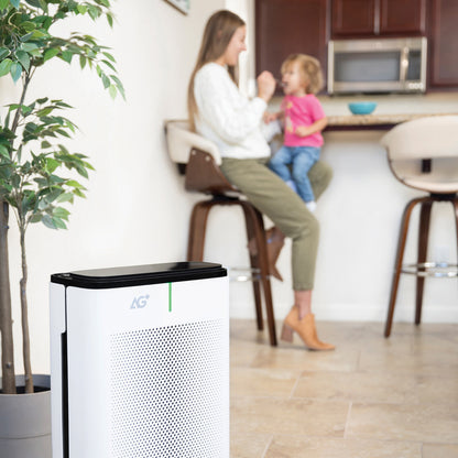 Brondell Pro Sanitizing Air Purifier with AG+ Technology for Purification of SARS-CoV-2, Virus, Bacteria and Allergens